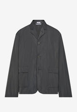 Thom Browne Packable Logo Jacket Gray MJU581PF0967_025