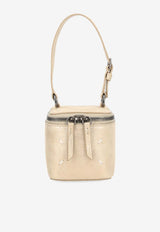 Maison Margiela Mini Cube Laminated Bag Gold SA2VL0012P7453_HB330