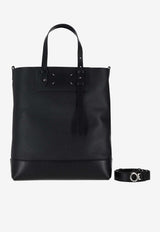 Maison Margiela Vertical Leather Tote Bag Black SB1WC0024P8611_H0015