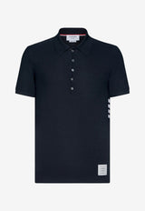 Thom Browne 4-bar Stripes Polo T-shirt Navy MJP110P00050_415