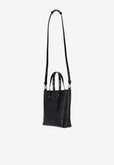 Maison Margiela Four Stitches Leather Shoulder Bag Black SB1WG0081P8611_H0015