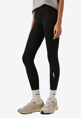 Autry Logo Print Leggings Black LGPW080K_80K