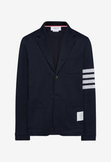 Thom Browne Double-Face Knit 4-bar Sack Jacket Navy MJT575A07545_415