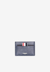 Thom Browne Single Cardholder with Side 4-Bar Stripes Navy UAW075A00198_415