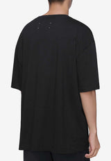 Maison Margiela Washed Logo T-shirt Black S50GC0730M20164_861
