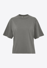 Rick Owens Cropped Brad T-shirt Gray RP01F6260JA_34