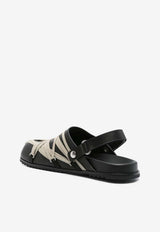Rick Owens Megalace Lace Mules Black RU02E1813LOOW1_09