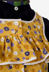 Miu Miu Floral Sleeveless Top Yellow MT2235SOOO19KV_F0S8E