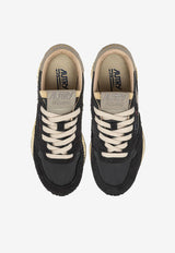 Autry Reelwind Low-Top Sneakers Black WWLMNC_05