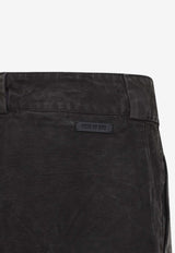 9th Utility Straight-Leg Jeans