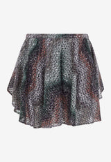 Caperdoni Ruffled Mini Skirt