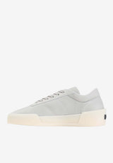 Aerobic Leather Low-Top Sneakers