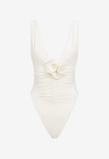 Samira 3D Flower One-Piece Swimsuit