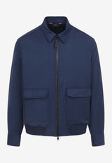 Wool Zip-Up Jacket