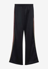 Wide-Leg Track Pants