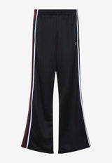 Wide-Leg Track Pants