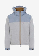 Zip-Up Hooded Jacket