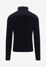 High-Neck Zip-Up Jacket