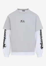Hybrid Double Crewneck T-shirt