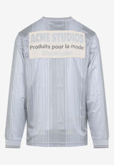 Logo Sports Long-Sleeved Jersey T-shirt