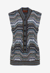 Caperdoni Printed Gilet