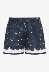 Floral Print Swim Shorts