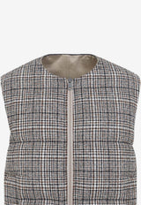 Padded Reversible Down Vest
