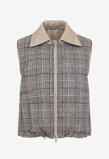 Padded Reversible Down Vest