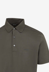 Embroidered Logo Polo T-shirt
