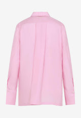 Long-Sleeved Silk Shirt