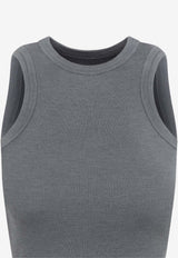 Ribbed Wool Tank Top