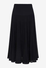 Celia Pleated Midi Skirt