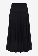 Celia Pleated Midi Skirt