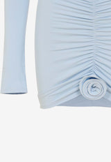 Lillibet Ruched Mini Dress