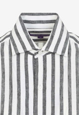 Striped Relaxed Linen Shirt