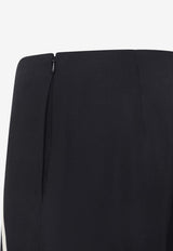 Twill Printed Tailored Pants