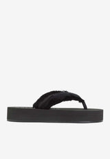 Cushy Thong Flatform Flip-Flops