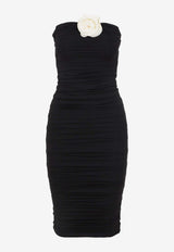 Mirey Gathered Mini Dress