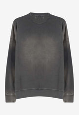 Golden Goose DB STAR Patch Faded Sweatshirt Gray GUP02713P00241760666_CHARCOAL_41114677