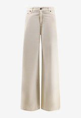 Golden Goose DB Classic Wide-Leg Pants Yellow GWP02079P00235120100_Yellow_41114752