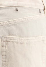 Golden Goose DB Classic Wide-Leg Pants Yellow GWP02079P00235120100_Yellow_41114752