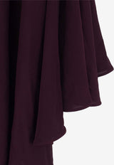 Alaïa Asymmetric Midi Dress Bordeaux AA9R3005J090C332_Bordeaux_48013877
