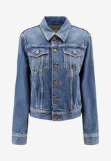Golden Goose DB Washed Denim Slim Jacket Blue GWP00846P00062150100_Blue_41114641
