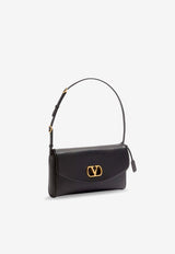 Valentino DeVain Leather Shoulder Bag Black 8W0B0T31ABM0NO_Black_42176717