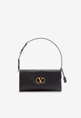 Valentino DeVain Leather Shoulder Bag Black 8W0B0T31ABM0NO_Black_42176717