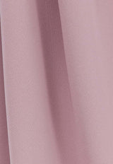 Balenciaga Silk Crepe Sack Midi Dress Pink 872519TUT145663_Dusty Pink_44824494