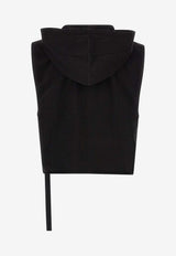 Rick Owens DRKSHDW Sleeveless Hooded Sweatshirt Black DU01F4165RIGP09_Black_54407874