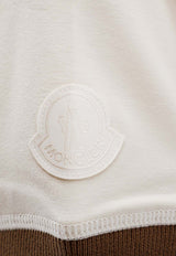 Moncler Heart-Shaped Print Logo T-shirt White L10938C000158790F21I_White_56807542