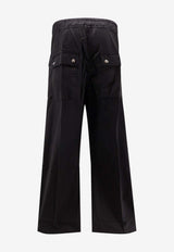 Rick Owens DRKSHDW Drawstring Wide-Leg Pants Black DU01F4378CR09_Black_54407876