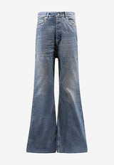 Rick Owens DRKSHDW Wide-Leg Faded Jeans Blue DU01F4365DWB06_WASHED INDIGO_54407877